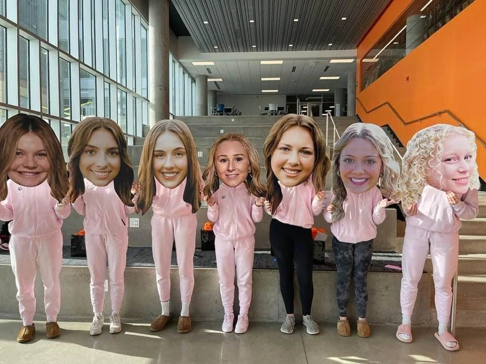 Mount Horeb Volleyball Personalized Heads