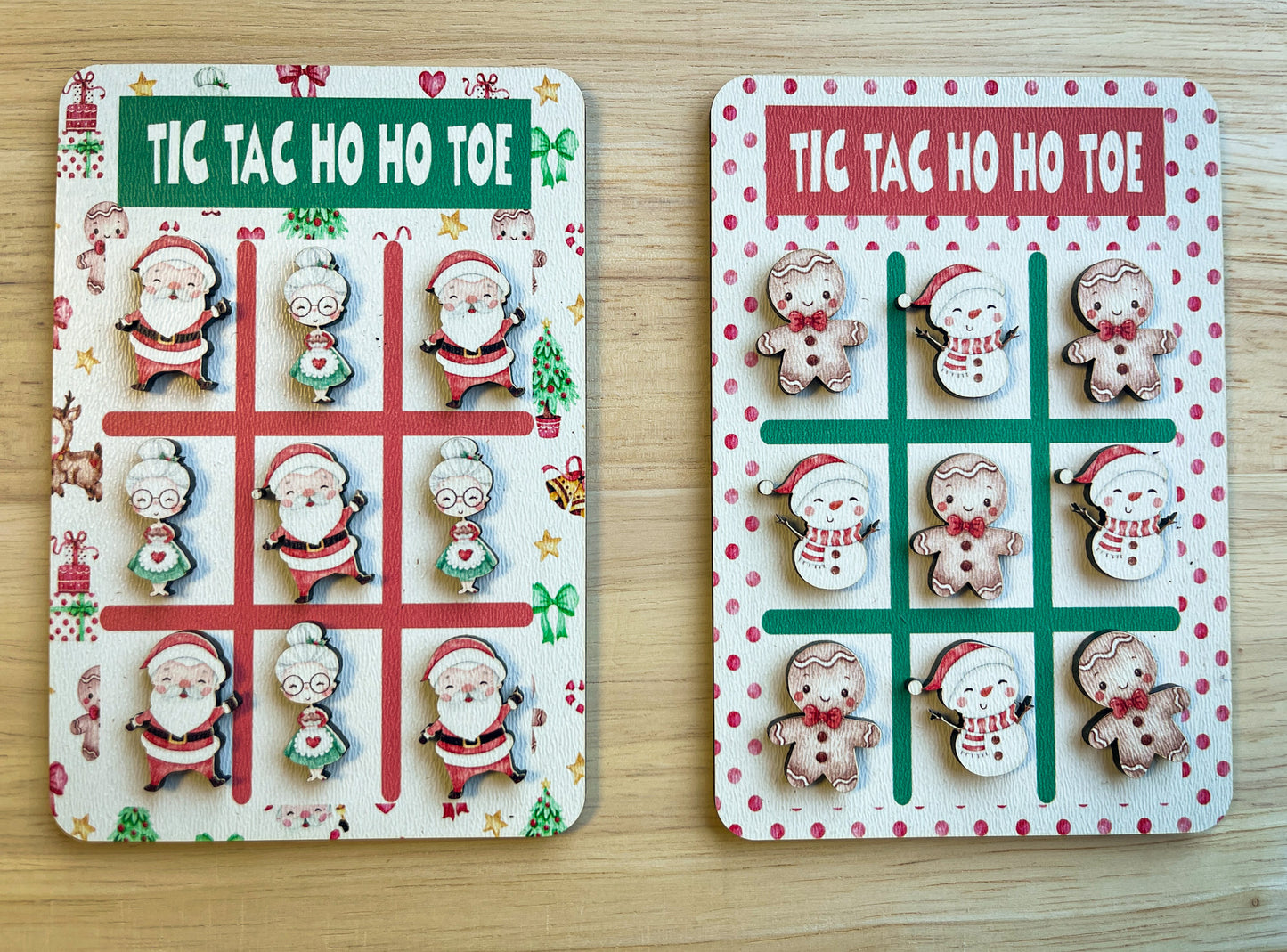 Holiday Tic Tac Ho Ho Toe