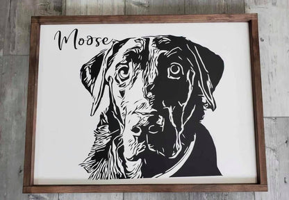 Framed Pet Portraits