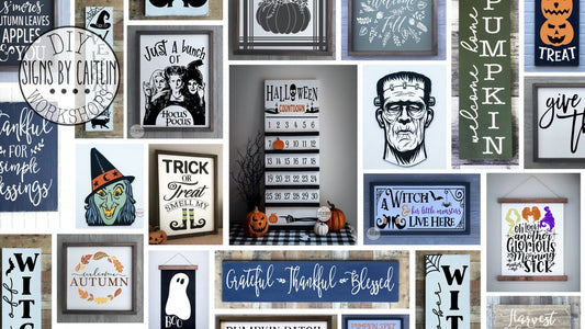 Standard Workshop Signs DIY Kits