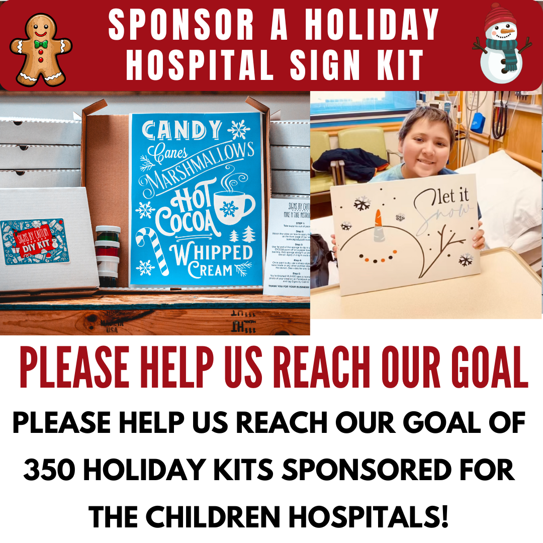 SPONSOR A KIT FOR THE CHILDREN'S HOSPITAL