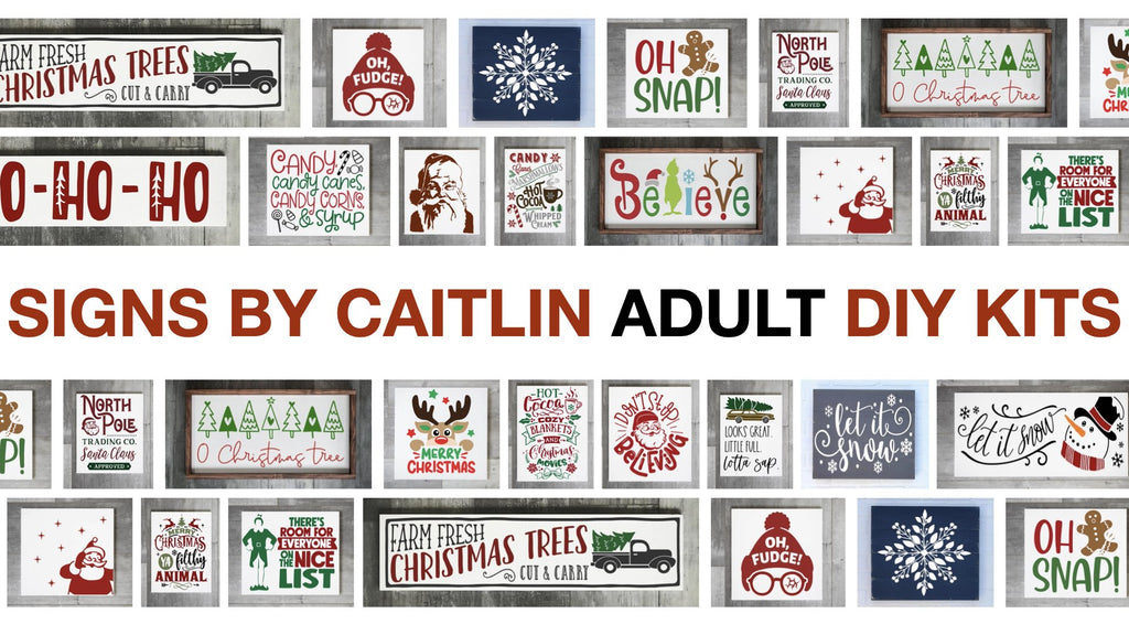 Signs by Caitlin Wickham Workshop - Mini Adult Kits