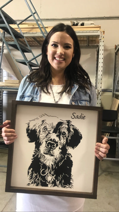 Framed Pet Portraits