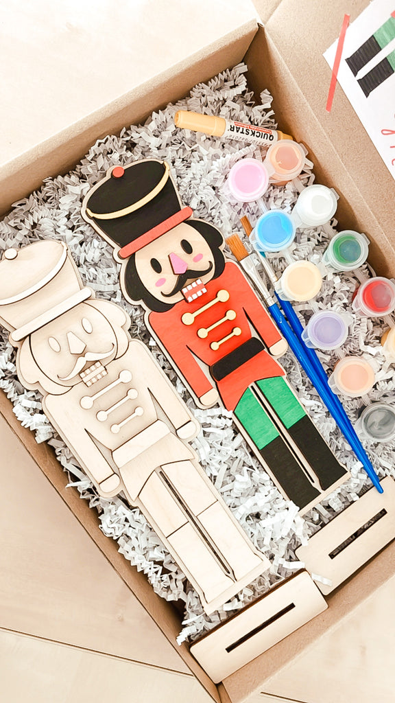 Nutcracker Wooden DIY Paint Kit – Signs by Caitlin