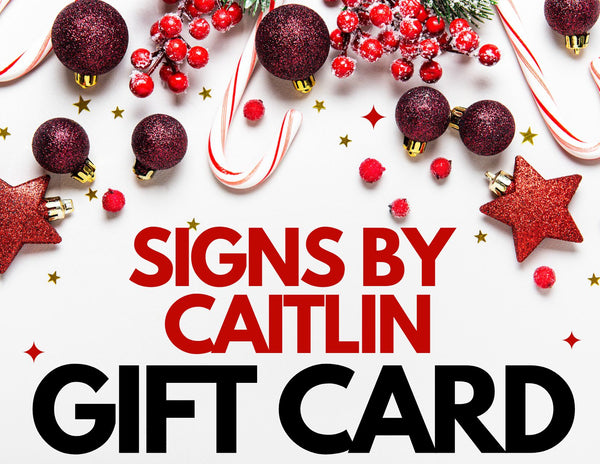 Gift Cards!