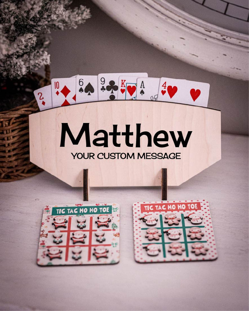 Customized Playing Card Holder