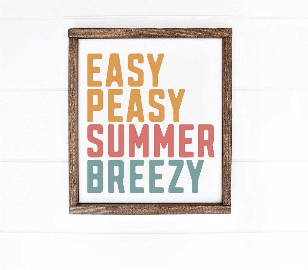 Easy Peasy Summer Breezy (14x16)