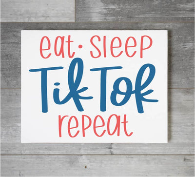 Eat Sleep Tik Tok Repeat