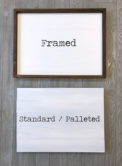 Standard Sign DIY Kits