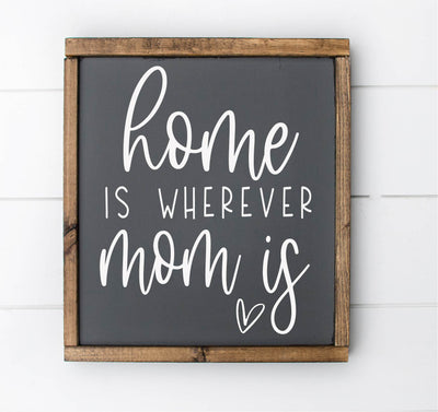 Home is Wherever Mom Is (14x16)