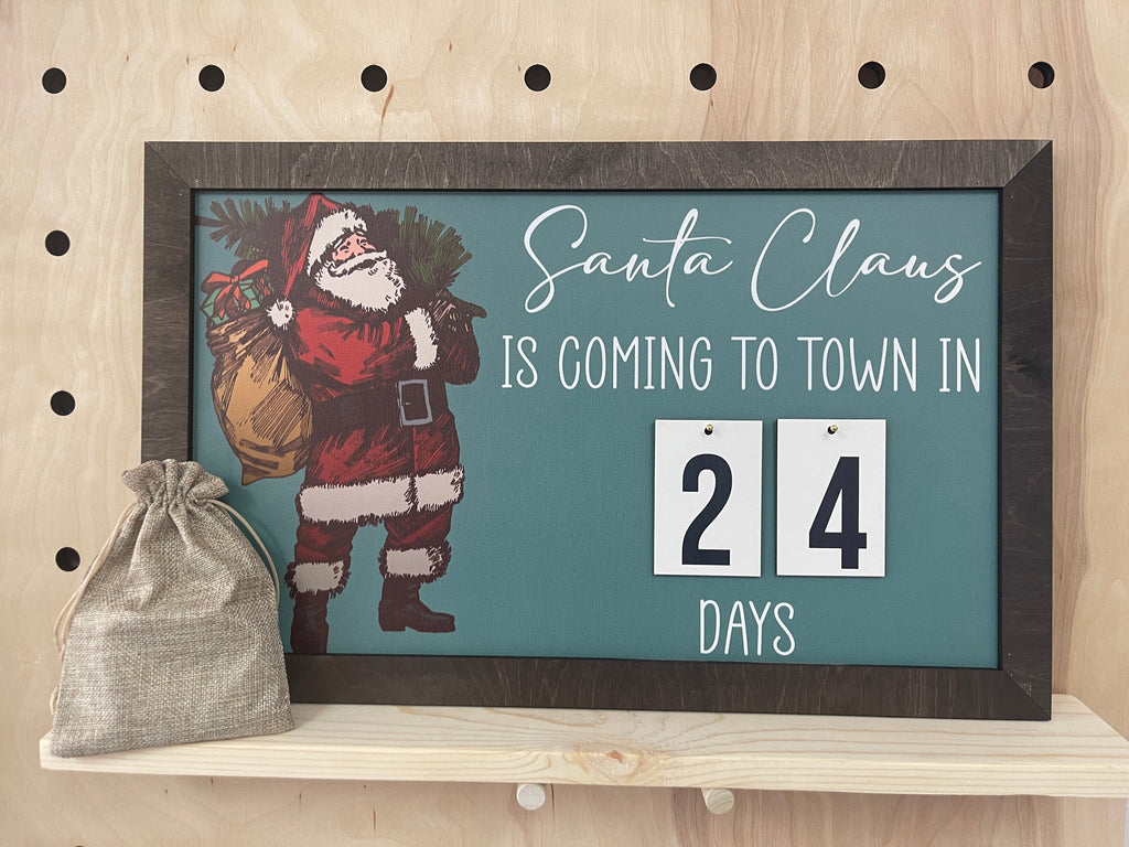 Santa Claus Is Coming to Town Countdown