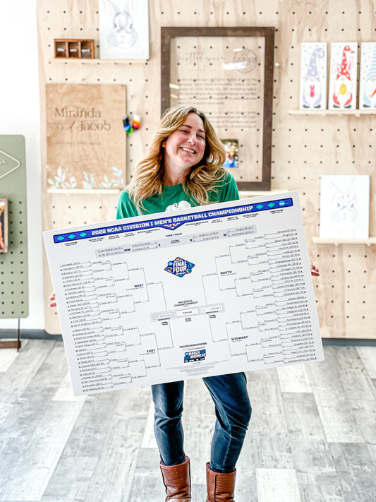 2025 MARCH MADNESS BRACKET 24x36