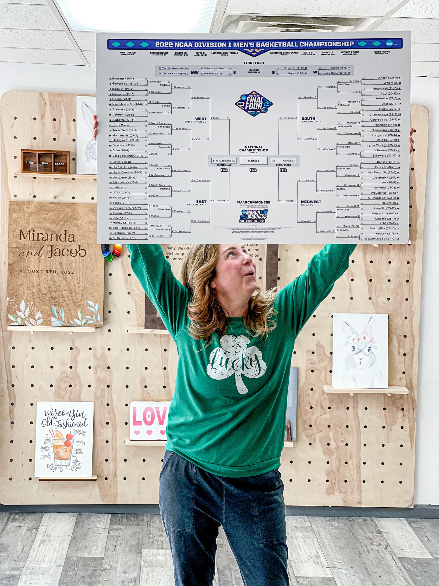 2025 MARCH MADNESS BRACKET 24x36