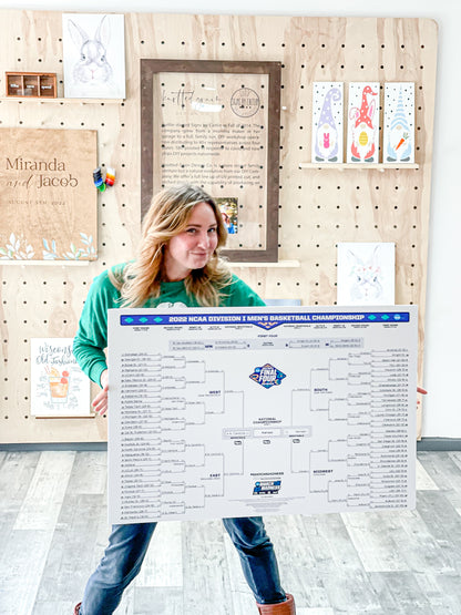 2025 MARCH MADNESS BRACKET 24x36