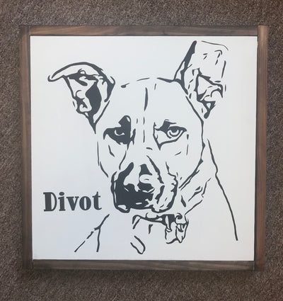 Framed Pet Portraits