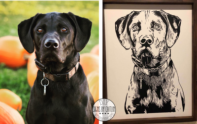 Framed Pet Portraits