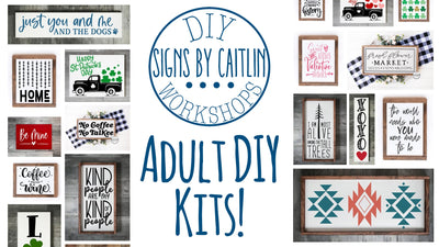 Val's Sign Event Mini DIY Kits!