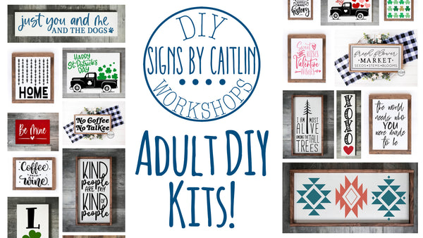 Adult Mini DIY To-Go Kits!