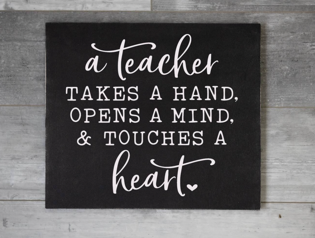 A Teacher Takes a Hand Opens a Mind