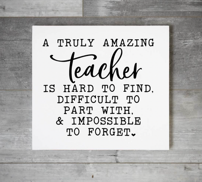A Truly Amazing Teacher (14x16)