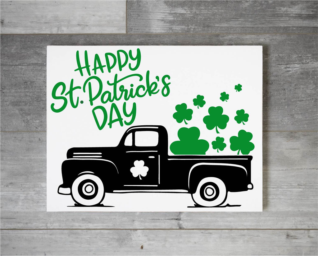 Happy St. Patricks Day Truck
