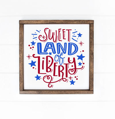 Sweet Land of Liberty 14x16
