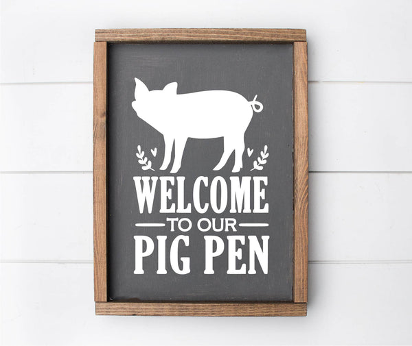 Welcome to our Pig Pen (12x16)