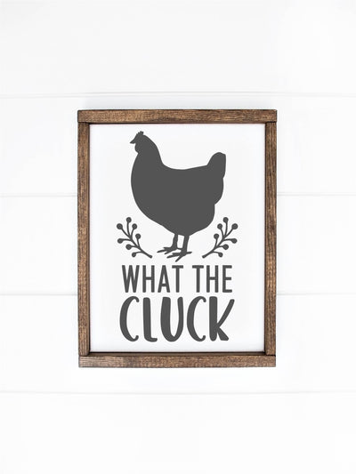 What the Cluck (12x16)