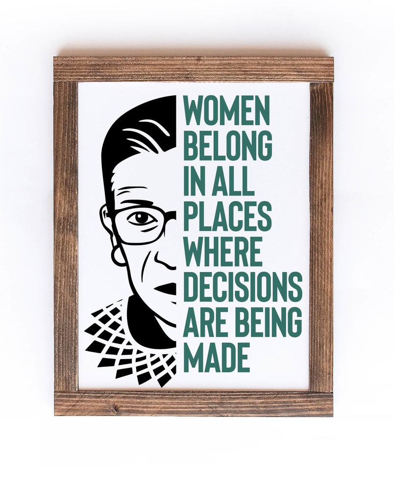 Women Belong in Places
