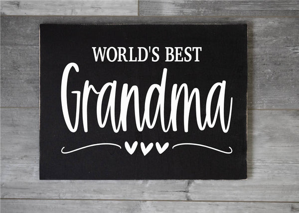 World's Best Grandma (12x16)