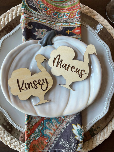 Turkey Place Setting