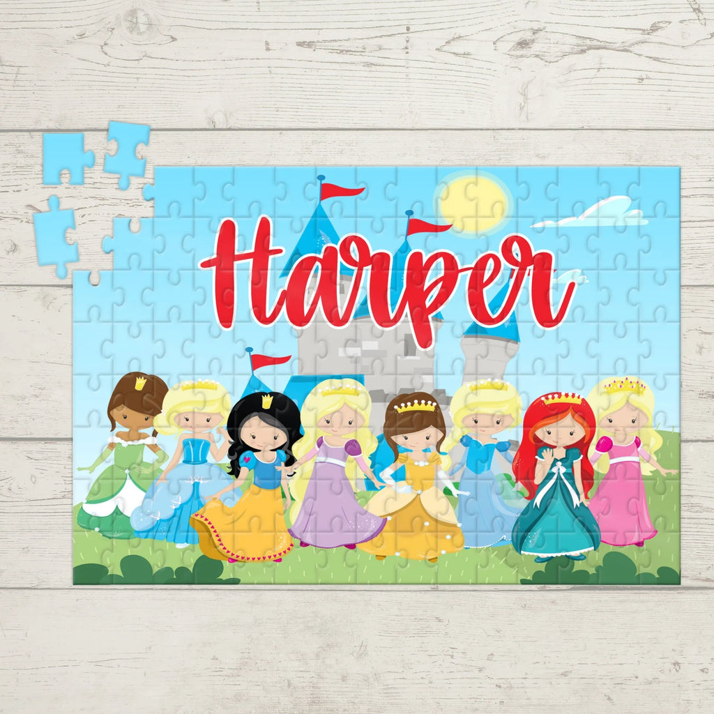 Princess Puzzle with Name